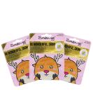 Buy The Cr me Shop Be Wonderful Skin! Reindeer Holiday Animated Face Sheet Mask - Korean Sheet Masks for Women | Perfect Holiday Gifts & Stocking Stuffers (3 Pack - Buy Online on GoSupps.com