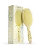 Framar No More Tangles Hairbrush - Detangle Hair Brush for Women, Men & Children - Wet Detangler for Curly Hair - Floral Yellow - Buy Online on GoSupps.com