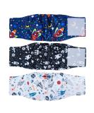 Dono Washable Male Dog Diapers - Super Absorbent Belly Band | 3-Pack Sanitary Pants for Small Medium & Large Dogs - Buy Online on GoSupps.com