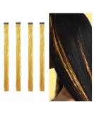 Shop Glitter Hair Strands & Tinsel Clip Extensions - 48cm Glamorous Lametta for Stunning Looks - Buy Online on GoSupps.com