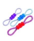Classic Pet Products Vinyl and Rope Tug Toy Assorted Color - Buy Online on GoSupps.com