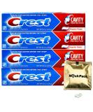 Fluoride Cavity Protection Toothpaste 8.2oz Bulk Pack with Nosh Pack Mints - Prevents Cavities, 4 Pack - Buy Online on GoSupps.com