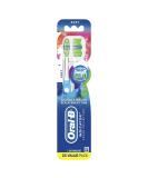Oral-B Indicator Color Collection Soft Manual Toothbrush, 2 Count Pack - Best for Effective Cleaning - Buy Online on GoSupps.com