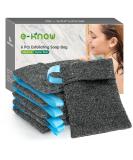 6-Pack Soap Saver Pouch - Exfoliating Body Scrubber & Bath Net for Foam Massage and Drying - International Shipping Available - Buy Online on GoSupps.com