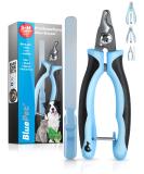 Bluepet Krallensch n Professional Claw Scissors for Small Dogs & Cats - Ergonomic Angled Head with Nail File | Ideal for Small to Medium Claws - Buy Online on GoSupps.com