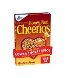 Cheerios Breakfast Cereal Honey Nut Cheerios with Oats Gluten Free 10.8 oz - Buy Online on GoSupps.com