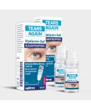 Tears Again Hyaluron 0.3% Gel Eye Drops - Relief for Dry Reddened Irritated Eyes | Preservative-Free 2x10ml - Buy Online on GoSupps.com