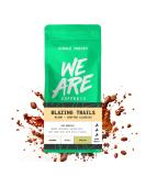 Coffee Ground for Cafetiere 227g Bag Blazing Trails Blend Ground Coffee Chocolate Nuts & Fruits Notes 100% Arabica Dark Roast Fresh Coffee Single Origin (We Are Coffee Co) Ground Cafetiere 227 g (Pack of 1) - Buy Online on GoSupps.com