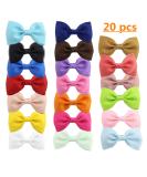 Colorful Hair Clips for Girls & Toddlers - 20 Styles with Crocodile Clips for Kids & Dogs - Buy Online on GoSupps.com