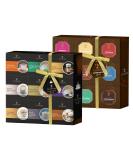 Coffee Gifts - Ground Coffee & Instant Coffee Bundle Gift Sets Coffee Gifts For Men Women Flavours Includes Hazelnut French Vanilla Irish Italian Peppermint White Mocha Cinnamon Almonds Ground & Instant - Buy Online on GoSupps.com