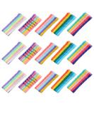 KALLORY 100pcs Colorful Metallic Bobby Hairpins - Macaroon Hair Clips for Women & Girls | Stylish Hair Accessories - Buy Online on GoSupps.com