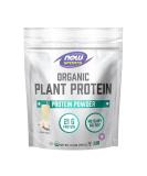 Buy NOW Foods Sports Organic Plant Protein Vanilla - Vegan Protein Powder 1 lb | International Shipping - Buy Online on GoSupps.com