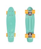 Retrospec Quip Mini Cruiser Skateboard 22.5 Seafoam | Compact Retro Plastic Complete Skateboard with ABEC 7 Bearings and PU Wheels - Buy Online on GoSupps.com