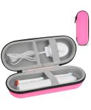 LOPHE Electric Toothbrush Travel Case Dustproof Toothbrush Storage Holder Portable Toothbrush Protective Cover Bag Electric Toothbrush Case Container for Business Camping Travel (Magenta) - Buy Online on GoSupps.com