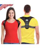 Adjustable Posture Corrector for Men and Women - Clavicle Support Brace for Neck, Back, Shoulder Pain Relief (Universal Size) - Buy Online on GoSupps.com