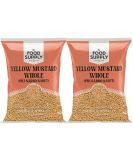 Yellow Mustard Whole 2x100g - Finest Premium Quality | 100% All Natural | No additives or preservatives - Buy Online on GoSupps.com