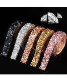 5 Rolls Crystal Rhinestone Ribbon Shiny Rhinestone Ribbon Resin Diamond Ribbon Self-Adhesive Crystal Rhinestone Diamond Ribbon Bling Ribbon for Arts Crafts DIY Party Decor(Mixed Colors Basic Style) Mixed Colors Basic Sty... - Buy Online on GoSupps.com