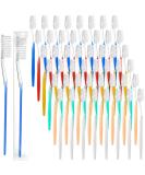 Honeydak 300 Pieces Disposable Toothbrushes - Individually Wrapped Medium Soft Travel Toothbrush Set for Adults & Kids - 6 Colors - Buy Online on GoSupps.com