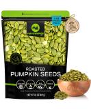 Roasted & Unsalted Pumpkin Seeds Pepitas - 32oz Resealable Bag - Healthy Protein Snack, All Natural, Keto Friendly, Vegan & Kosher - 2lb Pack - Buy Online on GoSupps.com