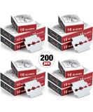 200 Pieces Callus Shaver Replacement Blades Corn Plane Blades Stainless Steel Blades for Removing Callus Foot Care and Pedicure Tools - Buy Online on GoSupps.com