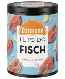 Ostmann Lets Do Fisch Allrounder Spice Salt | 85g Recyclable Can for Fried Fish Salmon & Seafood - Mustard Lemon & Dill Seasoning - Buy Online on GoSupps.com