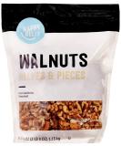 Amazon Brand - Happy Belly California Walnuts, Halves and Pieces, 40 Ounce Walnut Halves and Pieces 2.5 Pound (Pack of 1) - Buy Online on GoSupps.com