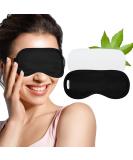 Castor Oil Eye Mask for Women | Adjustable Strap Sleep Mask | Soft Black Eye Pack for Relaxation & Naps - Buy Online on GoSupps.com