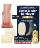 Dr. Frederick's Ultra Sport Blister Bandages - Waterproof Heel HexFlex Hydrocolloid 10ct - Ultimate Blister Prevention for Sports & Travel - Buy Online on GoSupps.com