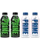 PRIME Hydration Sports Drink by Logan Paul & KSI - 2 x Los Angeles (LA) Dodgers + 2 x Glowberry - 500ml Bottle - Buy Online on GoSupps.com