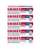 Lacalut Active Toothpaste 100ml - Gum Tightening & Dental Care | 5 Pack for Effective Oral Health - Buy Online on GoSupps.com