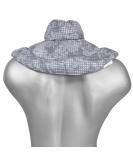 Shop Neck Horns with Stand-Up Collar | Grape Bundle Pillow & Nude Heat Cushion | Comfortable Neck Warmer in Used Look Gray-Blue - Buy Online on GoSupps.com