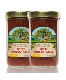 Cherry Republic Mild Cherry Salsa - Chunky Sweet & Low Heat Flavor Sauce (TWO x 16 Oz Jars) Mild Cherry 1 Pound (Pack of 2) - Buy Online on GoSupps.com