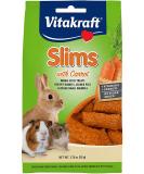 Vitakraft Rabbit Slims with Carrot - Healthy Nibble Stick Treats for Pets - Buy Online on GoSupps.com