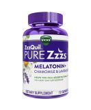 ZzzQuil Pure Zzzs Melatonin Sleep Aid Gummies - 72 Count for Restful Sleep - Buy Online on GoSupps.com