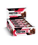 Buy BioX Protein 32 Bar - Delicious High Protein Low Sugar Bar (Fudge Brownie) - 32g Protein 1g Sugar Box of 12 - International Shipping Available - Buy Online on GoSupps.com