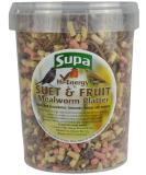 Supa Dried Mealworms Hi-Energy Suet Pellets & Fruit Mix - 1L Bucket | Protein-Rich Garden Bird Treat | Attract More Birds with Quality Wild Bird Food - Buy Online on GoSupps.com