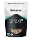 Terrasoul Superfoods Organic Tri-Colored Quinoa 4 Lbs - Premium Quality Quinoa Blend - Buy Online on GoSupps.com