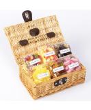 Sugar Free Sweet Hamper Gift Basket for Diabetics || Real Wicker Hamper || Unique Christmas Sugar Free Sweet Present for Men & Women || The Hamper & Gift Co. - Buy Online on GoSupps.com