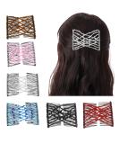 CCbeauty Magic Hair Comb Set - 6pcs Double Slide Stretching Hairpins for Women | Decorative Elastic Beaded Clips for Popular Hairstyles - Buy Online on GoSupps.com