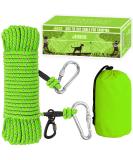 Dog Tensioning Cables for Camping Portable Reflective Overhead Trolley System for Dogs up to 136 kg | 15.2m/21.3m/30.5m | Ideal for Courtyards Parks & Outdoor Events - Buy Online on GoSupps.com