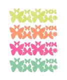 Sasswear Blacklight Body Stickers - Neon Butterfly Fashion Accessories for Raves Festivals & Glow Parties - 40 Pack - Buy Online on GoSupps.com
