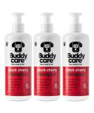 Black Cherry Dog Shampoo - BuddyCare Deep Cleansing Formula | Aloe Vera & Pro-Vitamin B5 | Fruity Fragrance | 500ml X3 - International Shipping Available - Buy Online on GoSupps.com