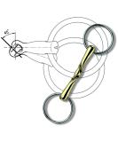 Buy Sprenger KK-Ultra with ES-Rings 18mm - SENSOGAN/AURIGAN Silver 15 for International Shipping | Premium Equestrian Equipment - Buy Online on GoSupps.com