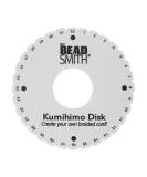 Round Kumihimo Disk - 6 Diameter, 3/8 Dense Foam - Jewelry Braiding Tool by Beadsmith - Buy Online on GoSupps.com