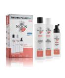 Nioxin 3-Part System | System 4 | Coloured Hair with Progressed Thinning Hair Treatment | Scalp Therapy | Hair Thickening Treatment Loyalty Kit 3 Piece Set - Buy Online on GoSupps.com