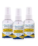 SkinSmart Facial Cleanser Spray - 3 Pack Hypochlorous Spray for Maskne & Virus Protection, 2 oz Travel Size - Buy Online on GoSupps.com