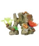 Nobby Aqua Ornaments Coral with Plants - 11x7x8.5 cm Ideal for Aquarium D cor | International Shipping - Buy Online on GoSupps.com