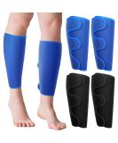 Chivao 2 Pairs Calf Support Brace for Shin Splint Compression - Pain Relief for Men and Women (Blue/Black) - Buy Online on GoSupps.com