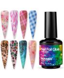 BURANO Nail Foil Glue Gel - 15ML Transfer Gel for Designer Nail Art - UV LED Lamp Required - 0.5 oz (1 Bottle) - Buy Online on GoSupps.com