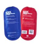 Koolpak Luxury Hot & Cold Reusable Pack Oval - 12.5 x 25.5cm - Pack of 10 - Buy Online on GoSupps.com